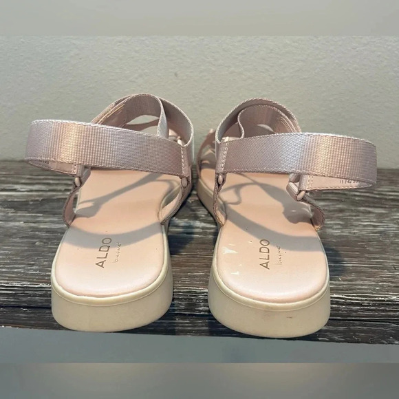 Aldo EOWENIEL Women's Fabric Sandals with Flat Heels‎ Size 11 - Picture 9 of 9